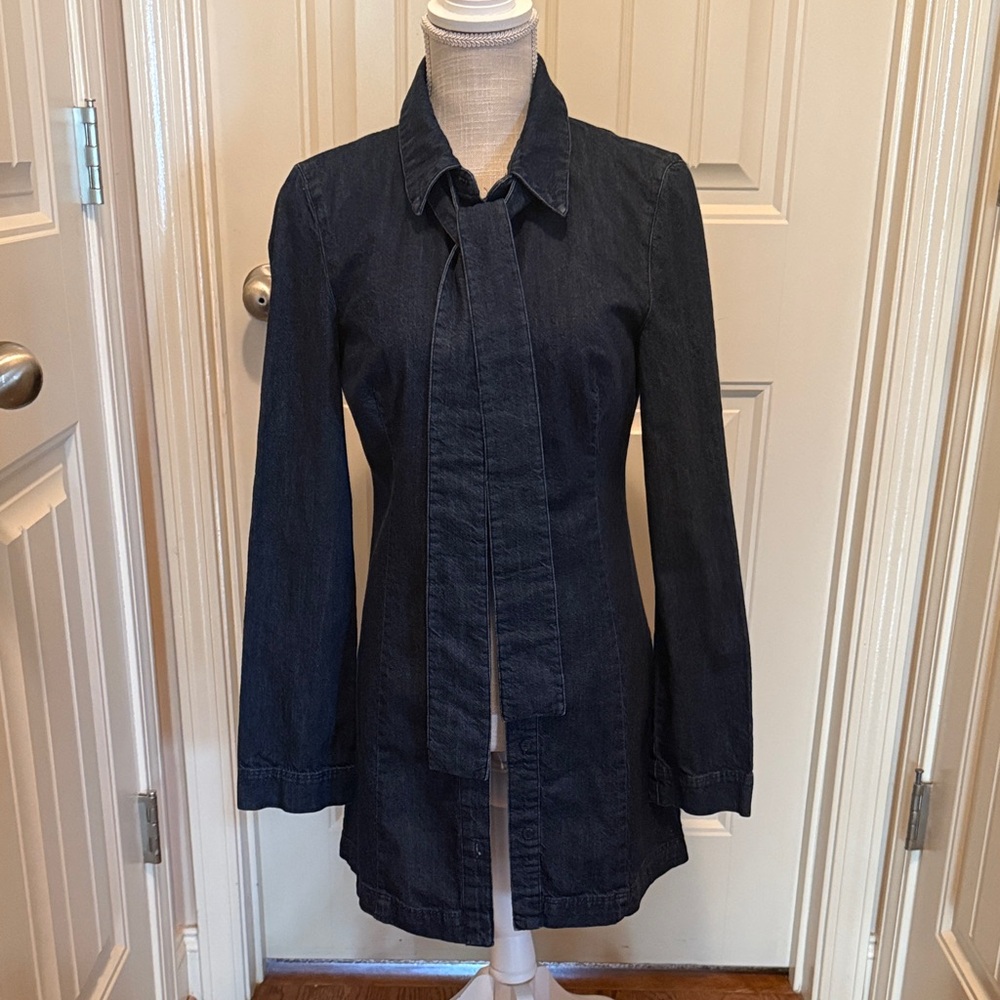 Zara Dark Denim Mini Dress